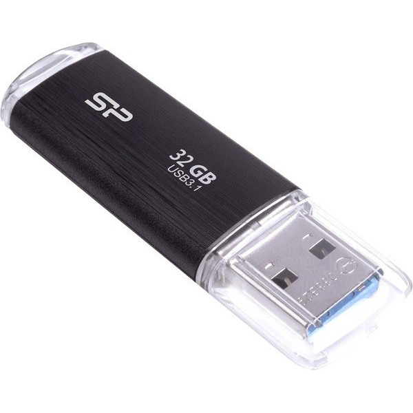 USB Flash Silicon-Power Blaze B02 32 Гб SP032GBUF3B02V1K (черный)