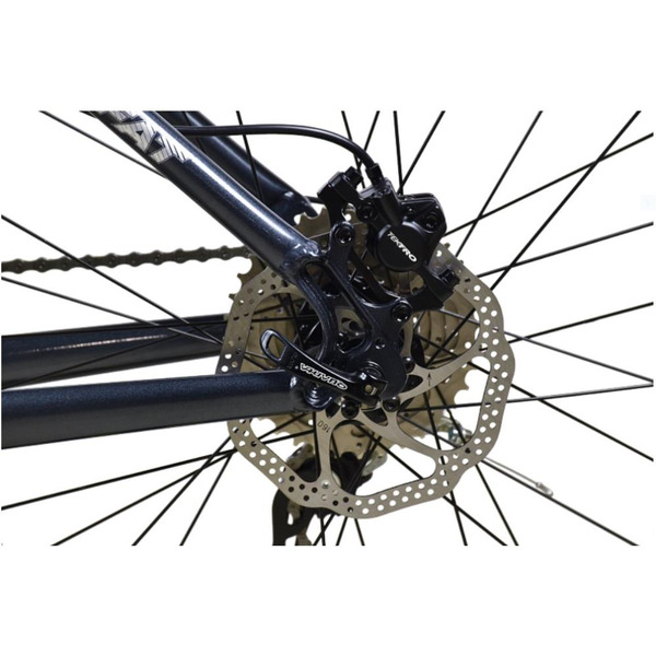 Велосипед Stark Fat 26.3 HD S 2025 HQ-0017808 (темно-серый/серебристый металлик)