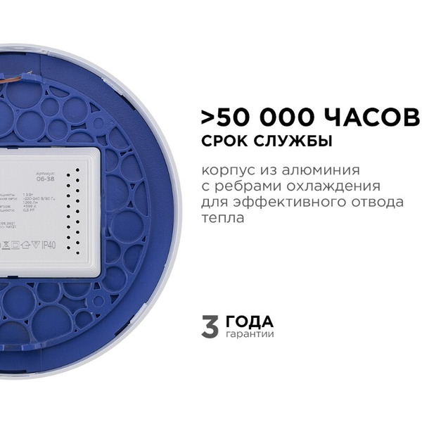 Светодиодная панель Apeyron 06-38