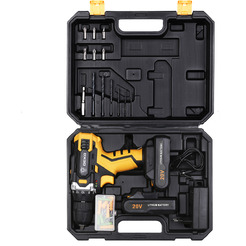 Дрель-шуруповерт Deko DKCD20FU-Li SET 63 (063-4175) с 2-мя АКБ, кейс