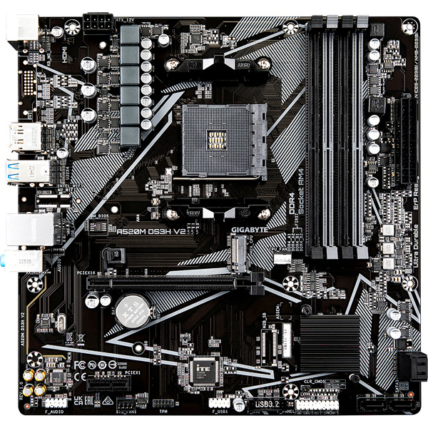 Материнская плата Gigabyte A520M DS3H V2