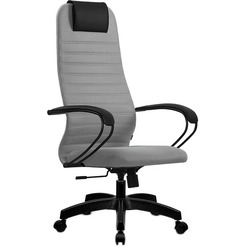 Кресло офисное МЕТТА SU-BP-10 PL светло-серый