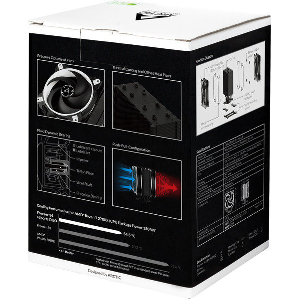 Кулер для процессора Arctic Cooling Freezer 34 eSports DUO ACFRE00061A