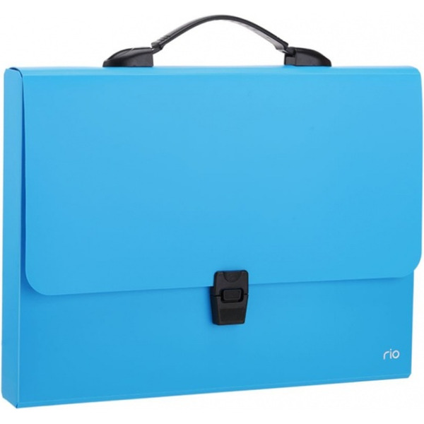 Папка-портфель Deli Rio B50002 (голубой)
