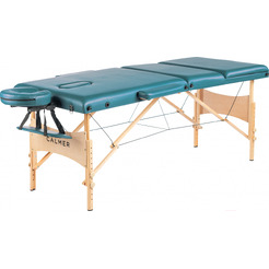 Массажный стол Calmer Bamboo Three 60 (бирюзовый)