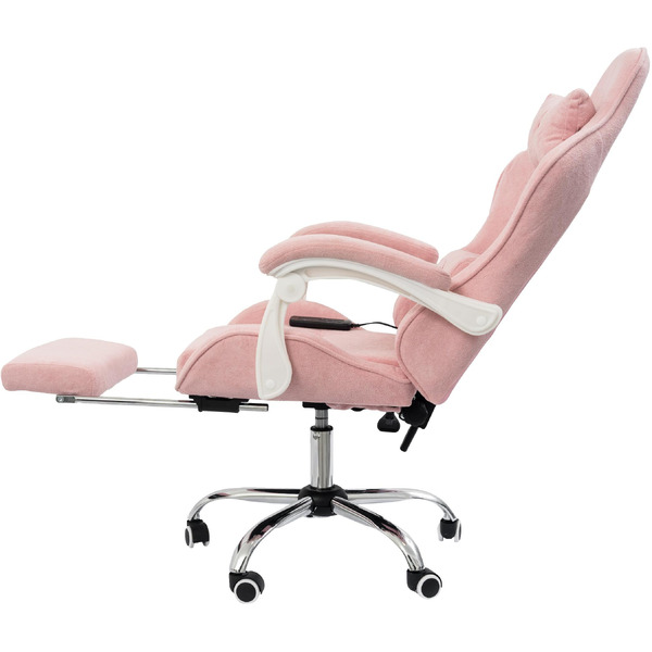 Вибромассажное кресло Calviano Avanti Ultimato (pink fabric)