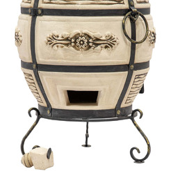 Тандыр Технокерамика Барс ТАБАР (с откидной крышкой)