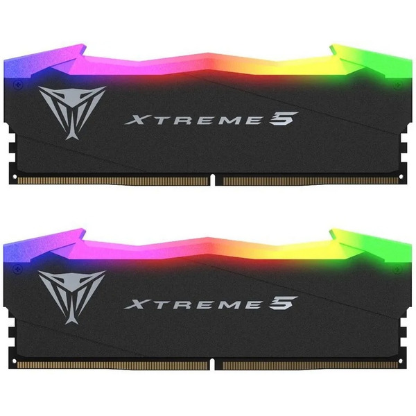 Оперативная память Patriot Viper Xtreme 5 RGB 2x16ГБ DDR5 7600МГц PVXR532G76C36K