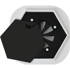 Вентиляционная решетка теневая с регулировкой воздуха HOMY AIR AH100BR