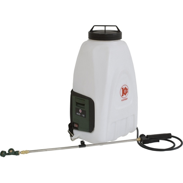 Аккумуляторный садовый опрыскиватель Калибр АСО-18