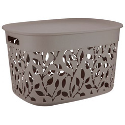 Корзина IDEA Флора М2364 25 л (французский серый)
