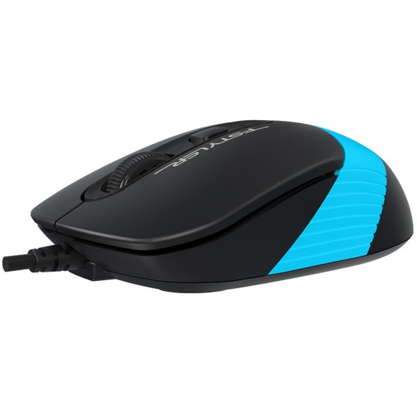 Мышь A4Tech Fstyler FM10 (черный/синий)