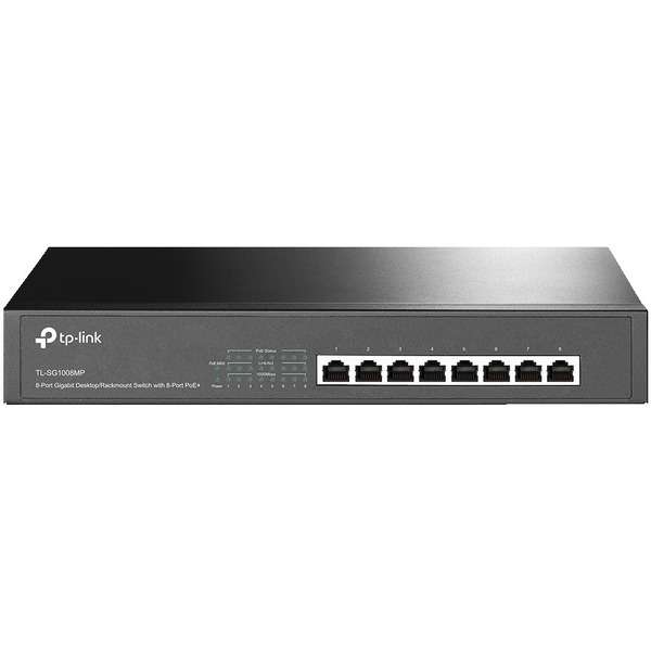 Коммутатор TP-Link TL-SG1008MP