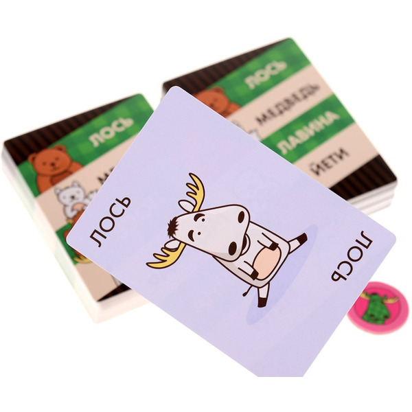 Настольная игра Мир Хобби Лось, медведь, лавина, йети 952783