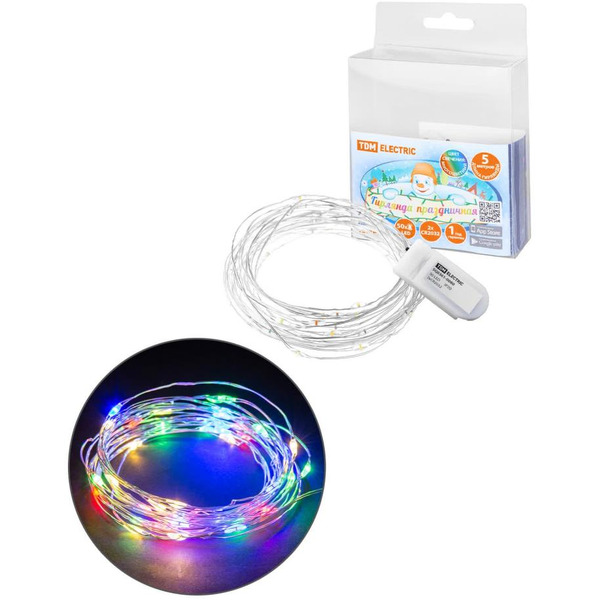 Гирлянда светодиодная TDM "Роса50" SQ0361-0060