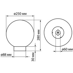 Светильник TDM Electric НТУ 03-60-256 SQ0330-0644