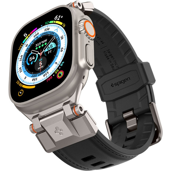Ремешок SPIGEN DURAPRO ARMOR PU для APPLE WATCH BLACK AMP07591