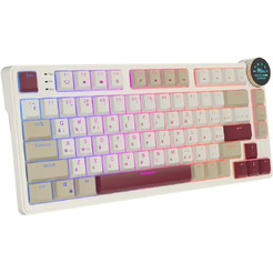 Клавиатура Royal Kludge N80 Rosy Clouds (RK Red)