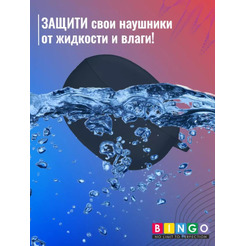 Чехол Bingo Silicone для Realme Buds Air 3 Neo (темно-синий)