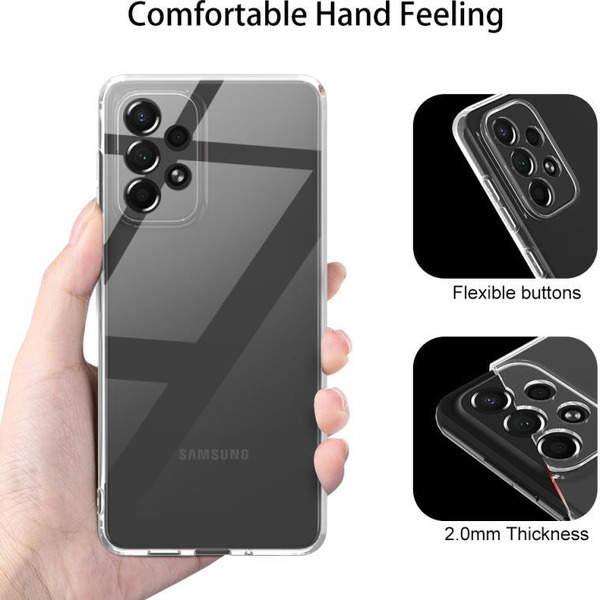 Бампер Bingo TPU 2.0mm для SAMSUNG A73 5G Белый