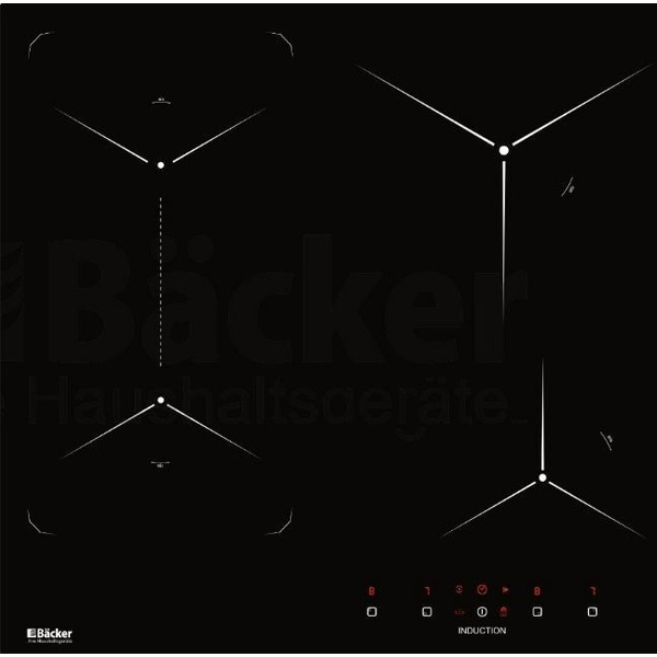 Варочная панель Backer BIH604-1T-S5 Black