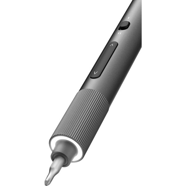 Аккумуляторная отвёртка с набором бит 25 в 1 HOTO Precision Screwdriver ADV (серый)