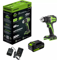 Дрель-шуруповерт Greenworks DD560 3708407CUB
