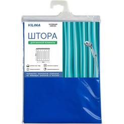 Штора для ванной комнаты Вилина MIRAGE 7070 (синий)