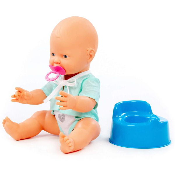 Пупс Полесье Веселый с соской и горшком 86785