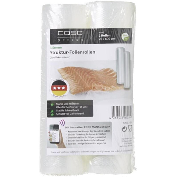 Рулоны для вакуумного упаковщика CASO 3 Sterne (30x600)