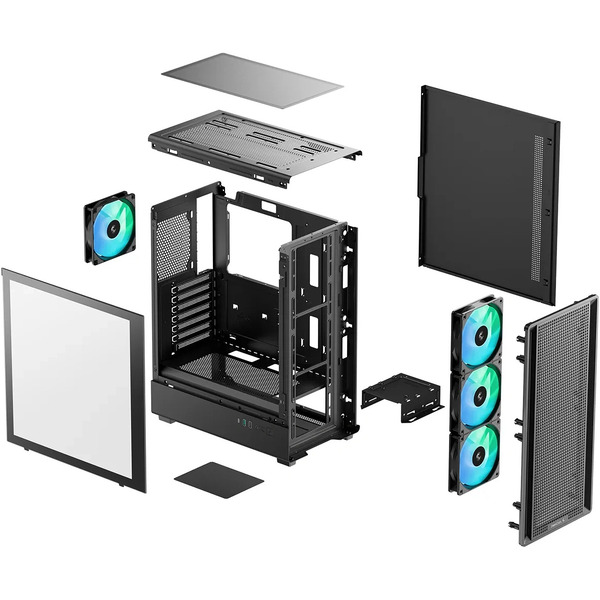 Корпус Deepcool R-CC550BKANA4-G