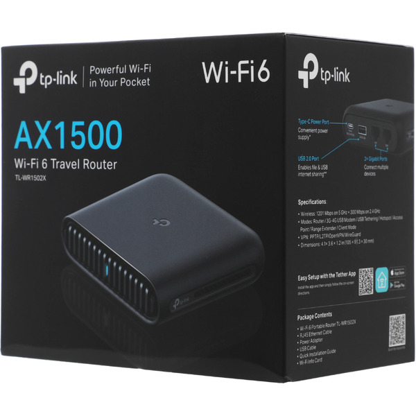 4G Wi-Fi роутер TP-Link TL-WR1502X