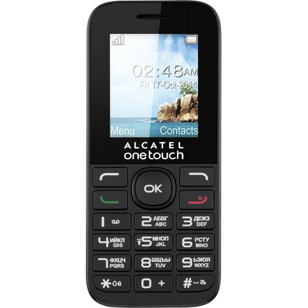 Сотовый телефон Alcatel 1016D белый