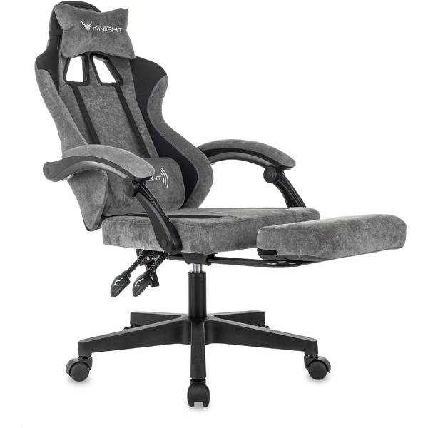 Кресло игровое Бюрократ Knight Custom/F (серый)