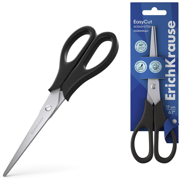 Ножницы канцелярские Erich Krause Standard 17 см 14861