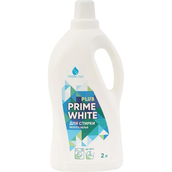 Гель для стирки Прайм Пул Prime White Plus 2л