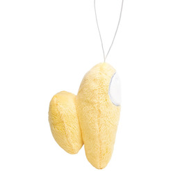 Мягкая игрушка-брелок FANCY "Амонг Ас" (Among Us), желтая, 10 см AMOZH0U