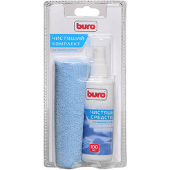 Чистящий набор Buro BU-S/MF (салфетка + гель, 100 мл)