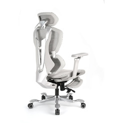 Игровое кресло myroo Game Assassin c подножкой Gray (A2512W-G)