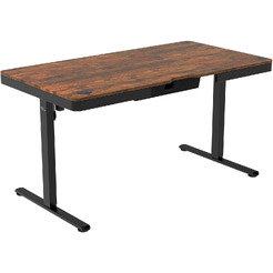 Стол с регулировкой высоты Zone51 e-Nexor 140x75 Dark Wood Z51-FLD-NEX-DW4