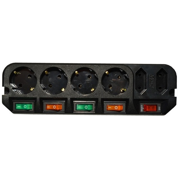 Сетевой фильтр Most ARG 3м (6 розеток) черный