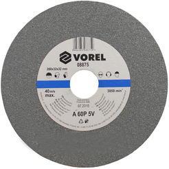 Круг абразивный VOREL для настольного точила 200х32х30мм (08875)