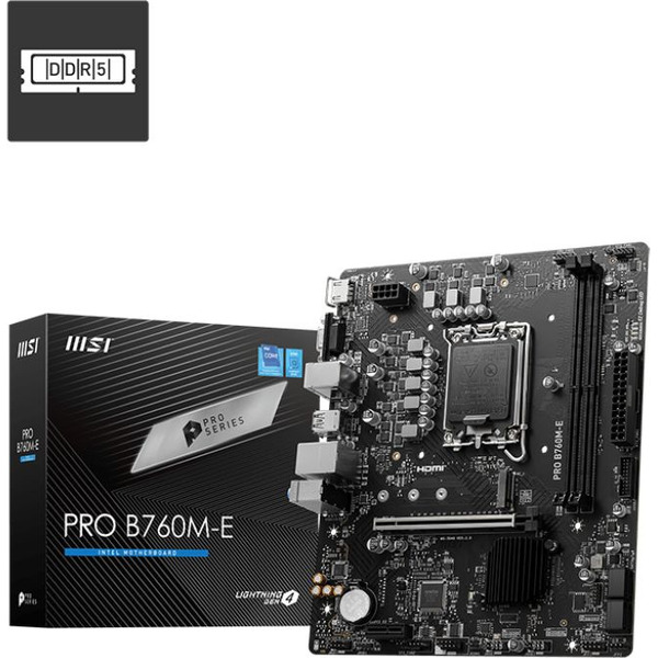 Материнская плата MSI Pro B760M-E