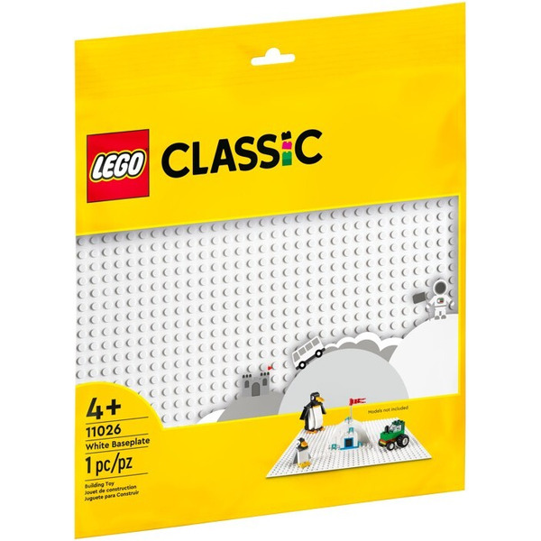Конструктор LEGO Classic Базовая пластина Белая 11026