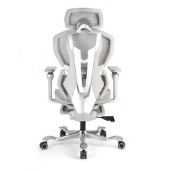 Игровое кресло myroo Game Assassin c подножкой Gray (A2512W-G)