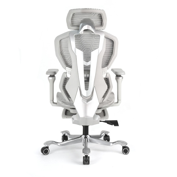 Игровое кресло myroo Game Assassin c подножкой Gray (A2512W-G)