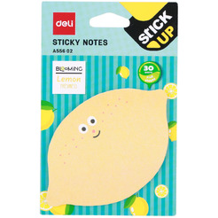 Блок самоклеящийся фигурный (стикеры) DELI A55602
