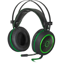 Игровая гарнитура Defender DeadFire G-530D черный зеленый
