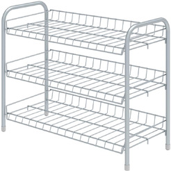 Этажерка для обуви НИКА ЭТ5/МС (матовый серый)