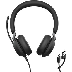 Офисная гарнитура Jabra Evolve2 40 SE MS Duo USB-A